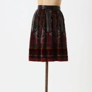 NWT Burlapp Velvet Skirt from Anthro Size M